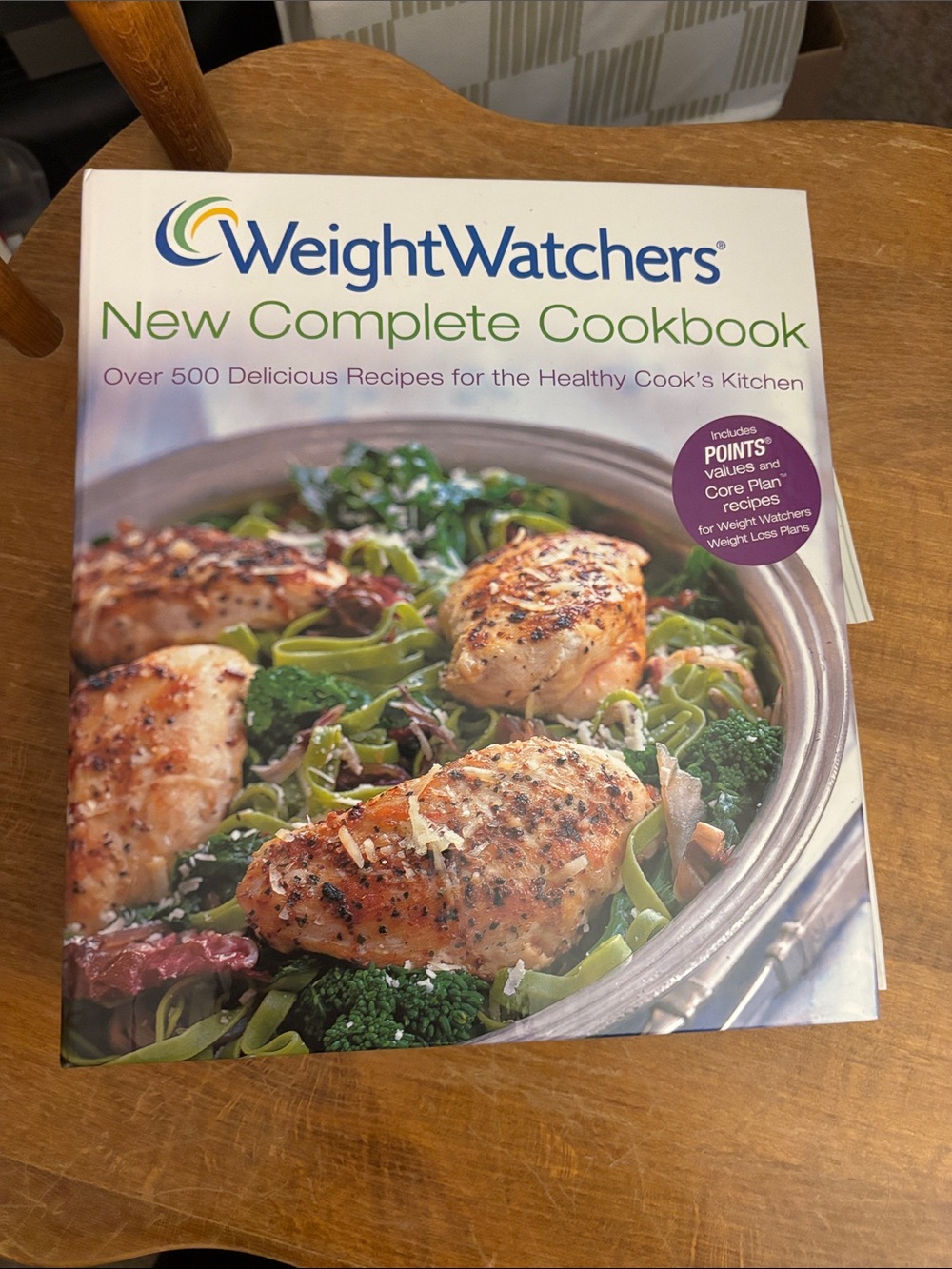 Vintage Weight Watchers New Complete Cookbook - White & Green Cover